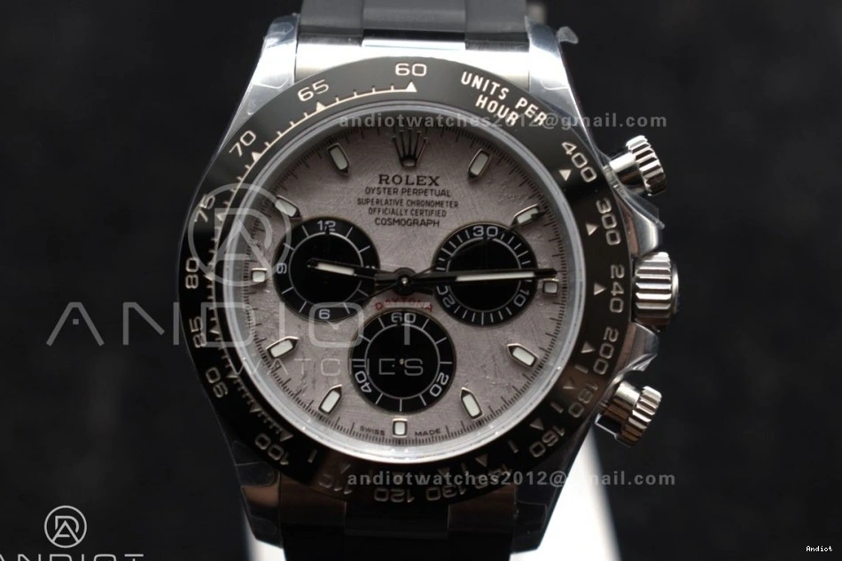 Meteorite 1:1 QF Weight) on 116519 (Gain Daytona V3 Oysterflex Strap Edition Dial Best SH4130 0212